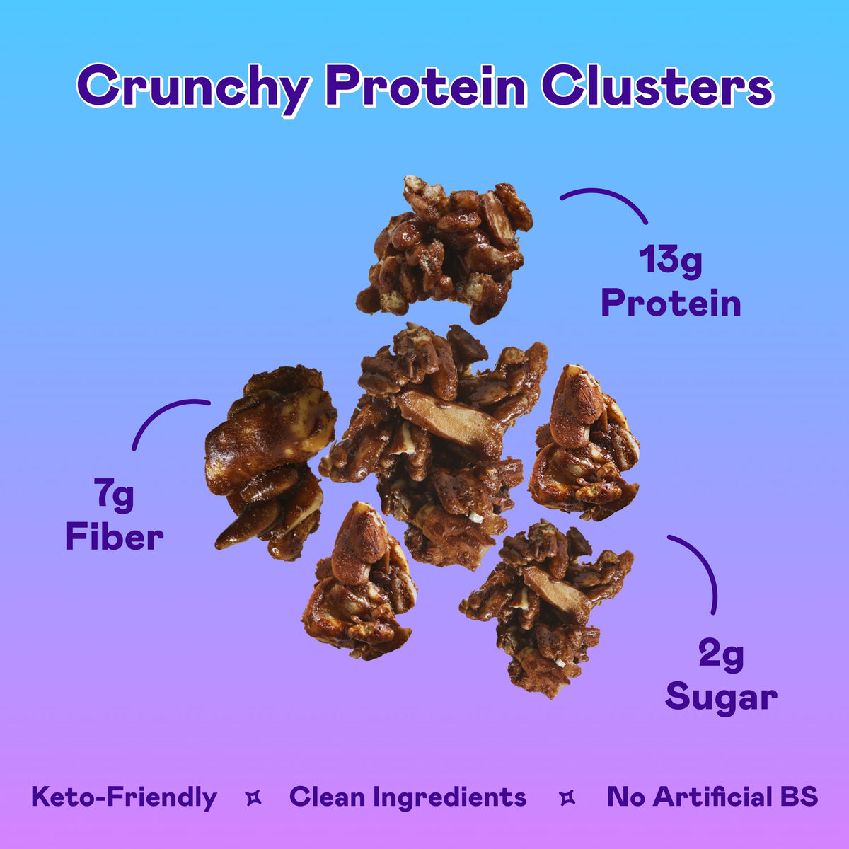 Magic Spoon Protein Granola Variety 3 Pack - Dark Chocolate