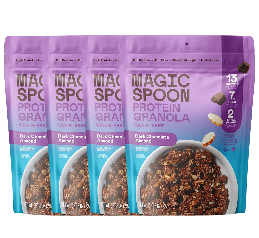 Dark Chocolate Almond - 4 Bags of Granola (FAIRE)