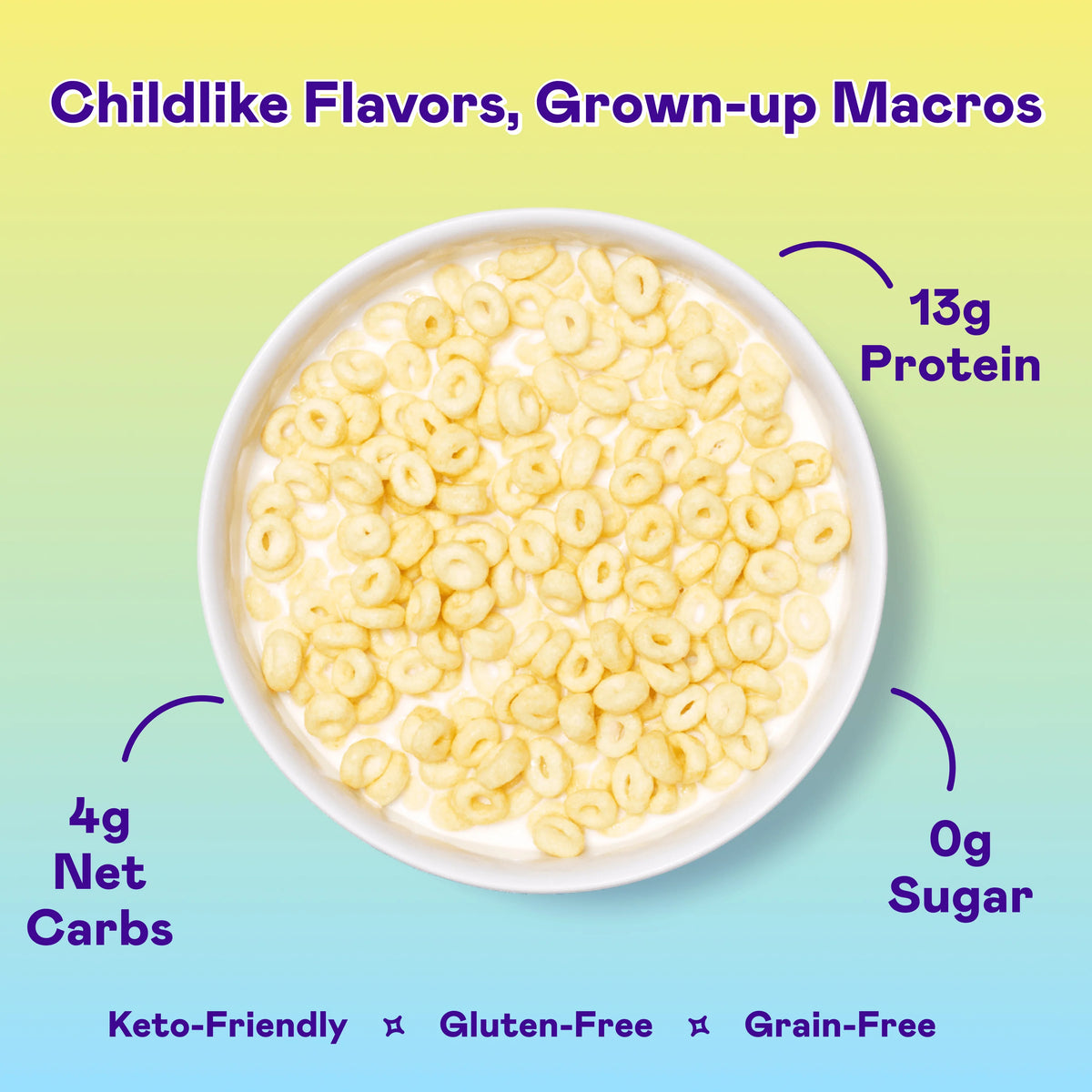 Magic Spoon Protein Cereal 1 case (4 boxes)  - Frosted