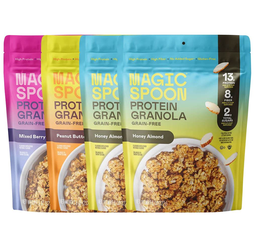 Variety 4 - 4 Bags of Granola