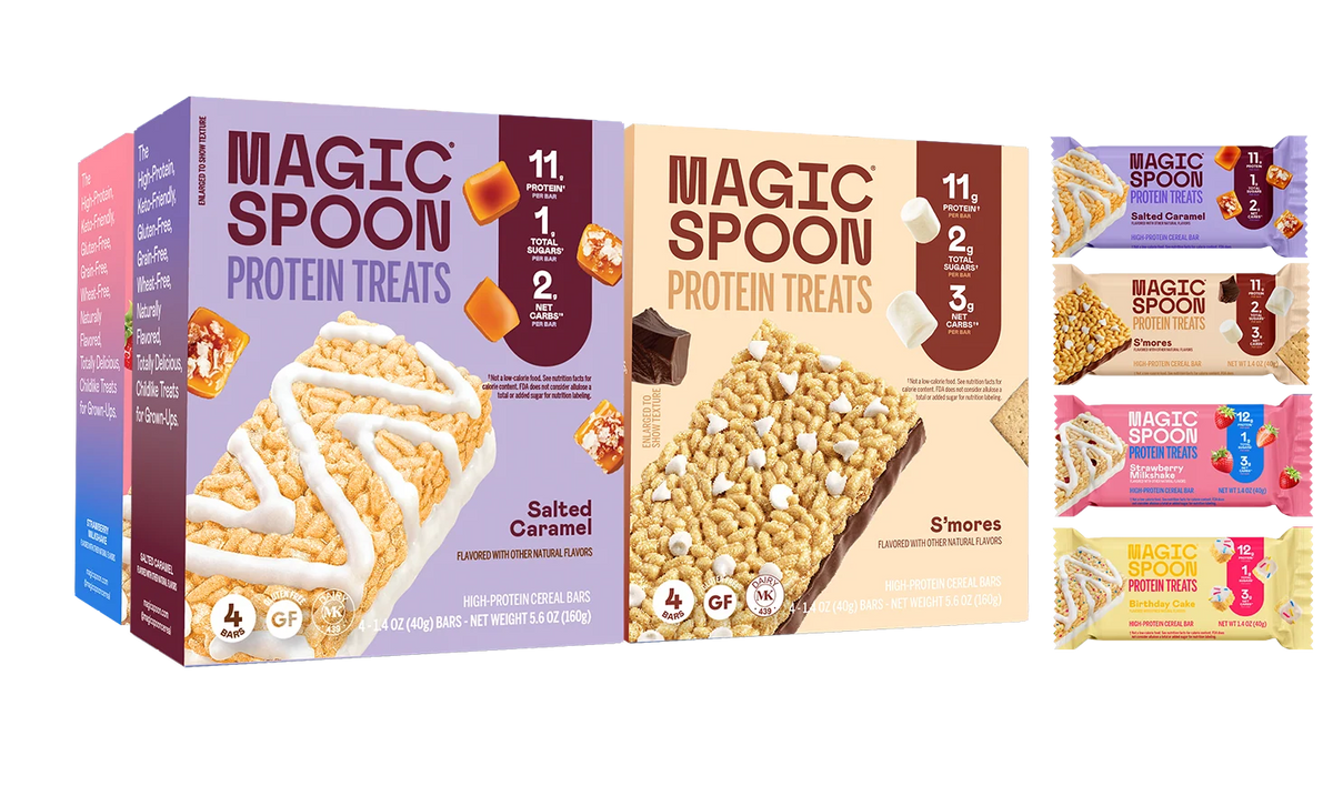 Dessert Treats Bundle - 16 Cereal Treats (4 Boxes) - TTS