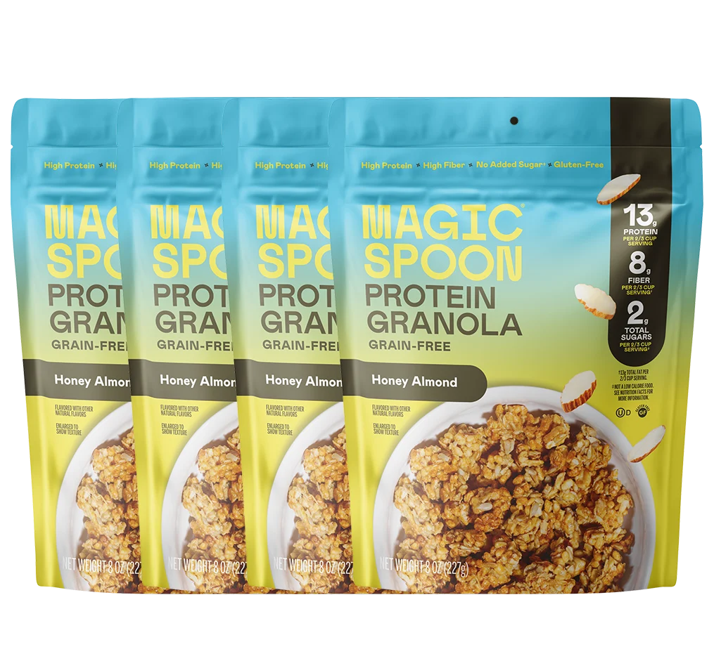 Honey Almond - 4 Bags of Granola (FAIRE)