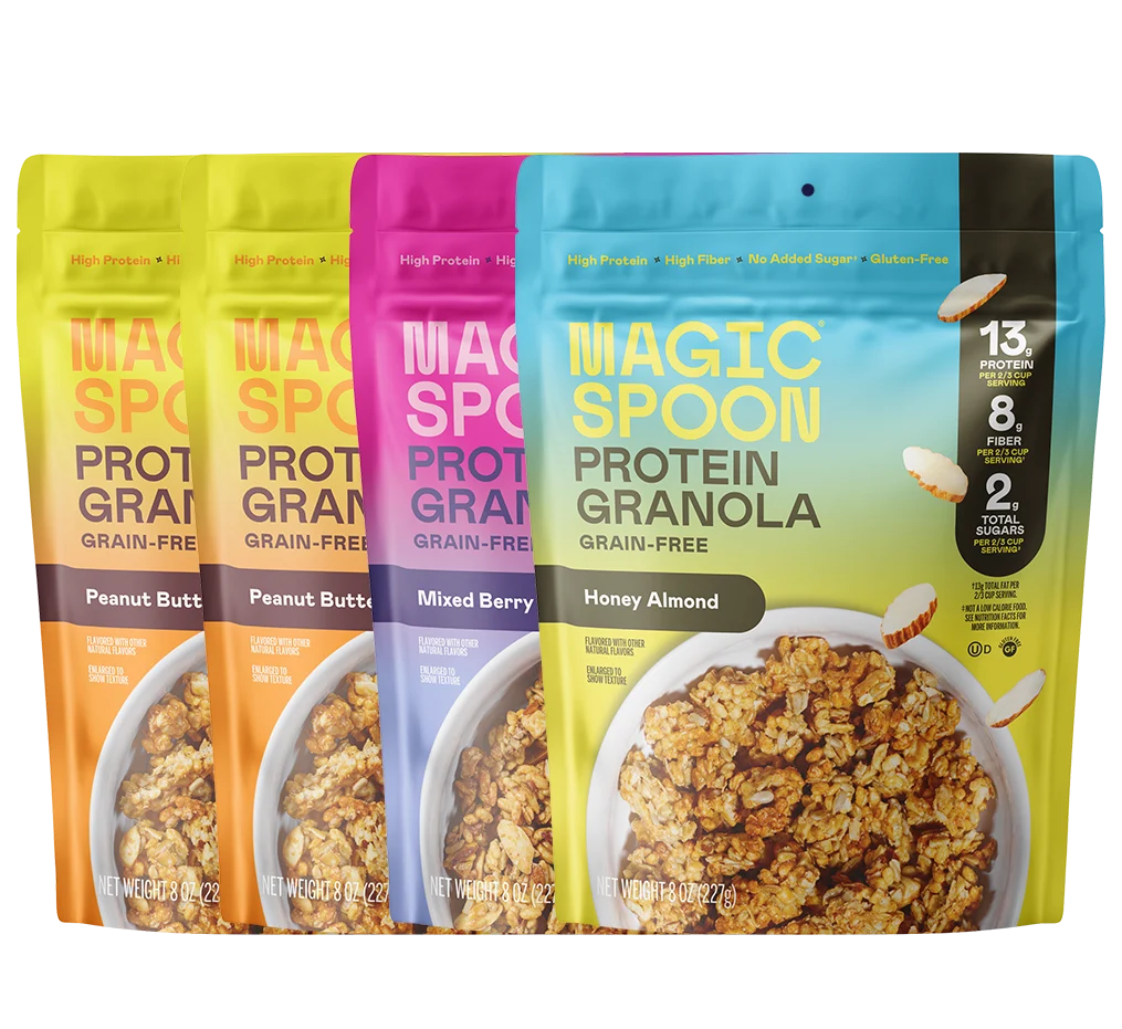 Variety 4 - 4 Bags of Granola