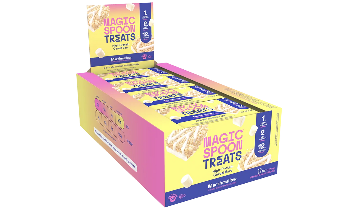 MARSHMALLOW - 12 Cereal Treats (1 Box)